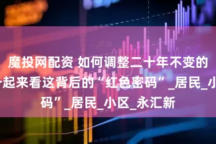 魔投网配资 如何调整二十年不变的物业费，一起来看这背后的“红色密码”_居民_小区_永汇新