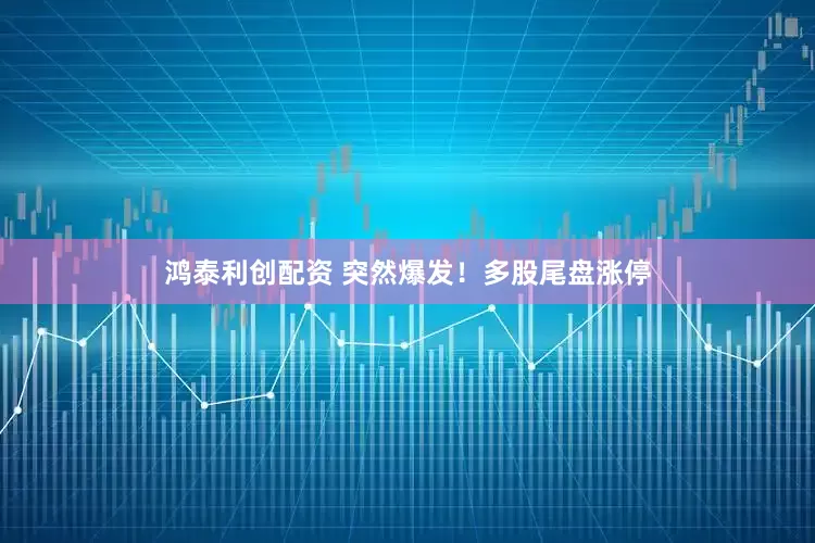 鸿泰利创配资 突然爆发！多股尾盘涨停